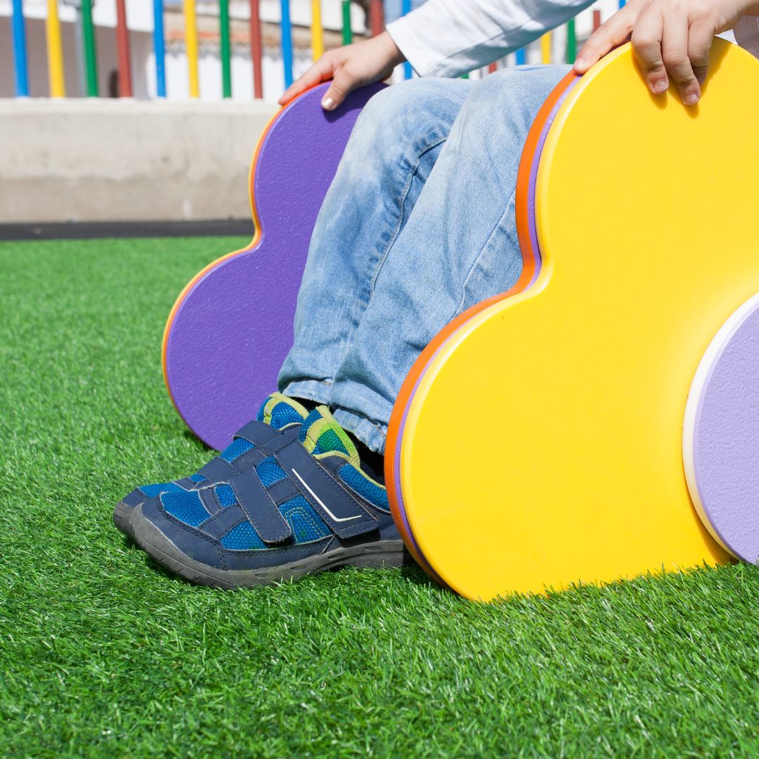 image of artificial turf as a playground surface